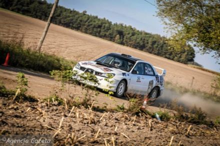 Adam Grycan i Marek Kaczmarek - Subaru Impreza STi.
